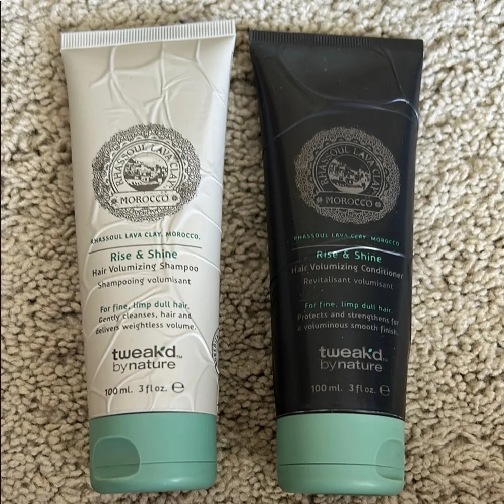 Tweakd by Nature Rise & Shine Hair Volumizing Shampoo & Conditioner | SEALED